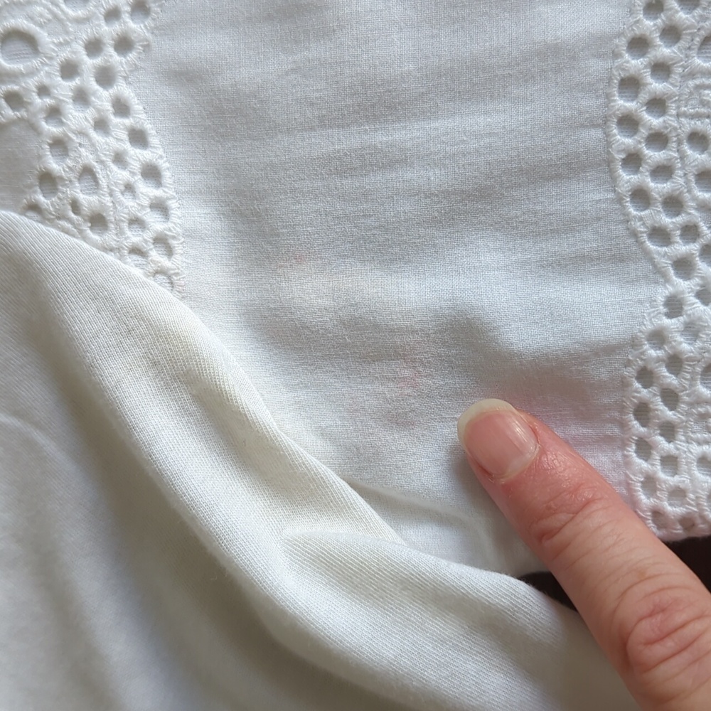 Gap Lace Eyelet Front Top - Picture 9 of 17